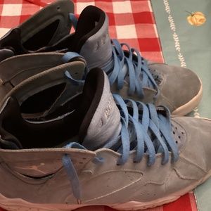 Scuffed Jordan 7 unc size 11